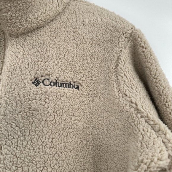 Columbia Boy's Rugged Ridge 2 Full Zip Sherpa Jacket sz XL Ancient Fossil NWT - Picture 2 of 8
